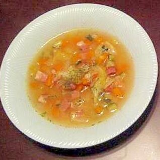 コロコロ野菜のおもてなしスープ